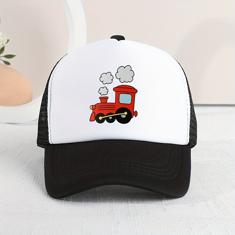 Mesh Stitching Sun Cap for Boys and Girls
