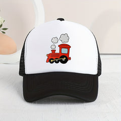 Mesh Stitching Sun Cap for Boys and Girls