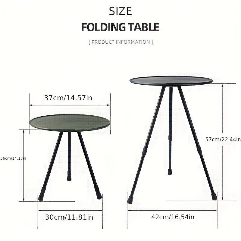 Portable Aluminum Folding Table for Outdoor Hiking and Picnic
