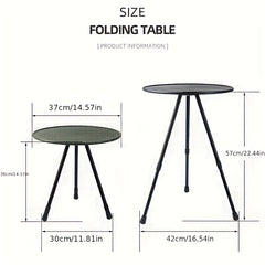 Portable Aluminum Folding Table for Outdoor Hiking and Picnic