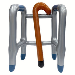 Inflatable School Walking Aid Halloween Retirement Prop