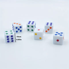 6pcs Game Dice Indoor Party Game Toys Gift Friends