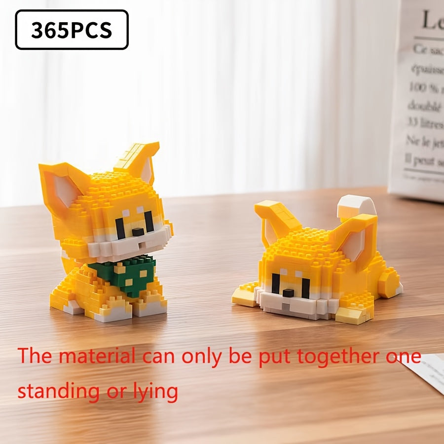 DIY Cartoon Animal Building Blocks Set - Ideal Gift for Ages 8-12