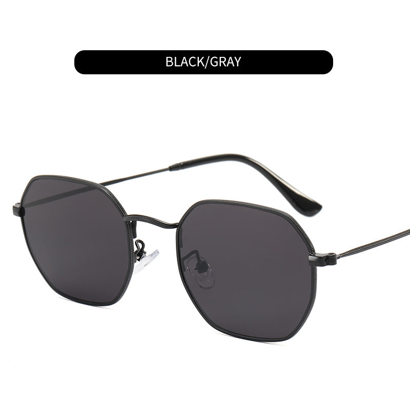 Multicolor Metal Men Glasses Anti UV Inkjet With Zipper Box