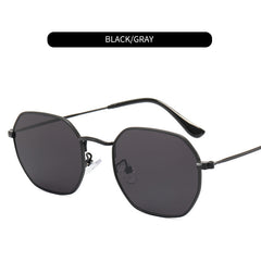 Multicolor Metal Men Glasses Anti UV Inkjet With Zipper Box
