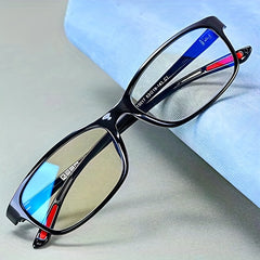 Men's Full Frame Ultra Light Changing Glasses Anti Light Classic Business Casual