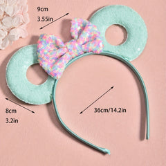 Sequin Mouse Headband Princess Costume Hair Accessories