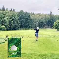 Outdoor Golf Garden Flag Double Sided Seasonal Yard Decor
