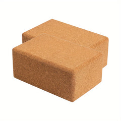 Lightweight Cork Yoga Block Soft Fitness Brick Non Slip
