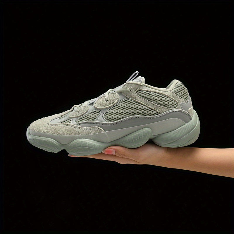Men's Green Lightweight Non-Slip Running Shoes