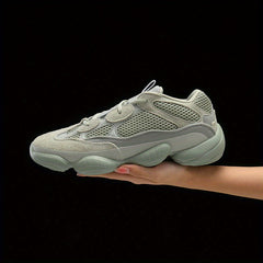 Men's Green Lightweight Non-Slip Running Shoes
