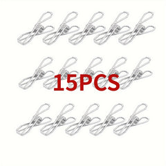 Stainless Steel Long Tail Clip With Hooks for Hanging Clothes Towel Gloves Sock