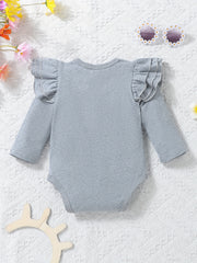 Autumn Baby Triangle Romper Cotton Onesie