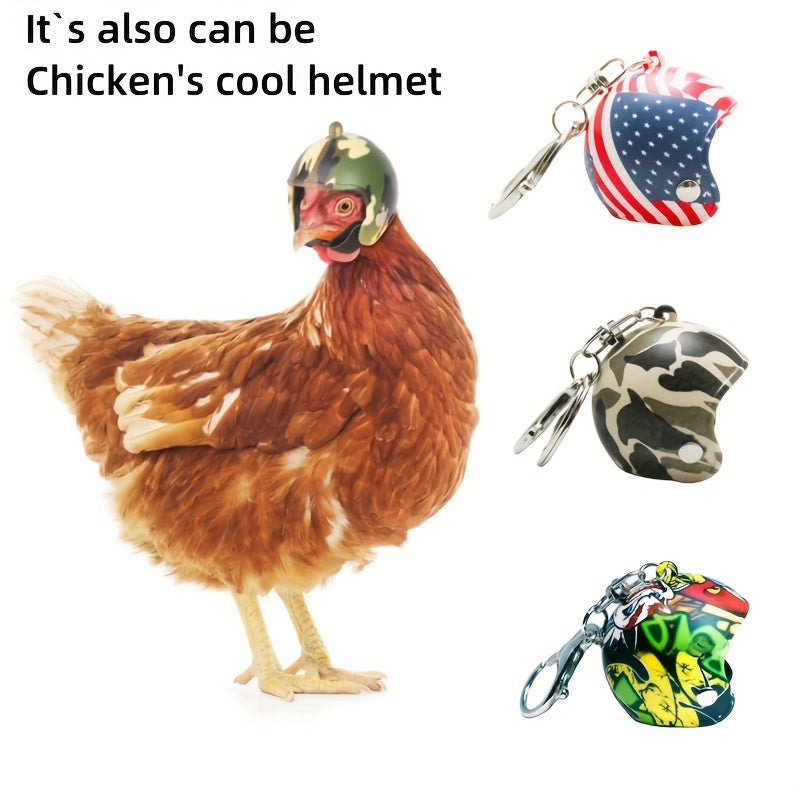 Motorcycle Helmet Key Chain Pendant Decor Accessories