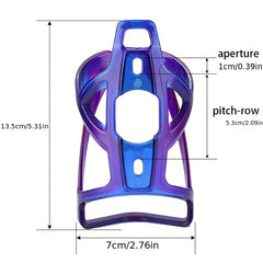 Colorful Gradient Bike Bottle Holder Easy Install for Outdoor Riding