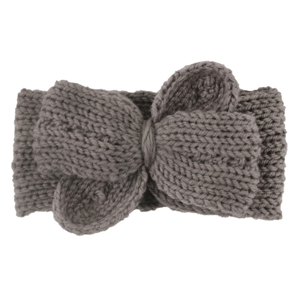 Cute Baby Girls Knit Bow Headbands for Newborns & Toddlers