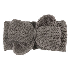 Cute Baby Girls Knit Bow Headbands for Newborns & Toddlers