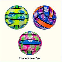 Hawaiian Style Inflatable Beach Volleyball - Durable PVC Floats