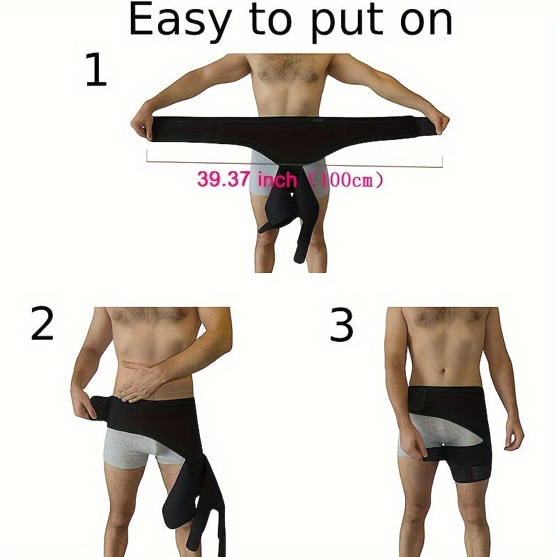 Hip Guard Muscle Anti strain Thigh Hip Pad Protective for Running Weightlifting
