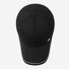 Men's Winter Baseball Cap With Earflaps Warm Hat