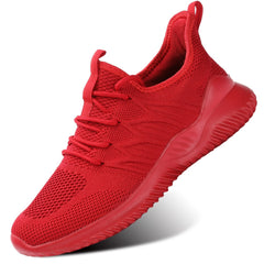 Breathable Knitted Platform Sneakers for Women - Running Shoes