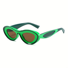 Y2K Block Sunglasses For Women Men UV400
