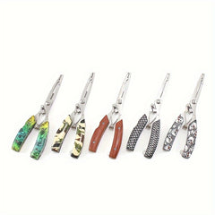 Stainless Steel Fishing Pliers Line Scissors Hook Remover