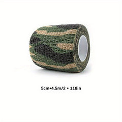 Outdoor Camouflage Tape for Riding, Self-Adhesive Non-Woven Fabric