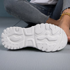 Women's Platform Sock Sneakers Knitted Slip On Sports Shoes