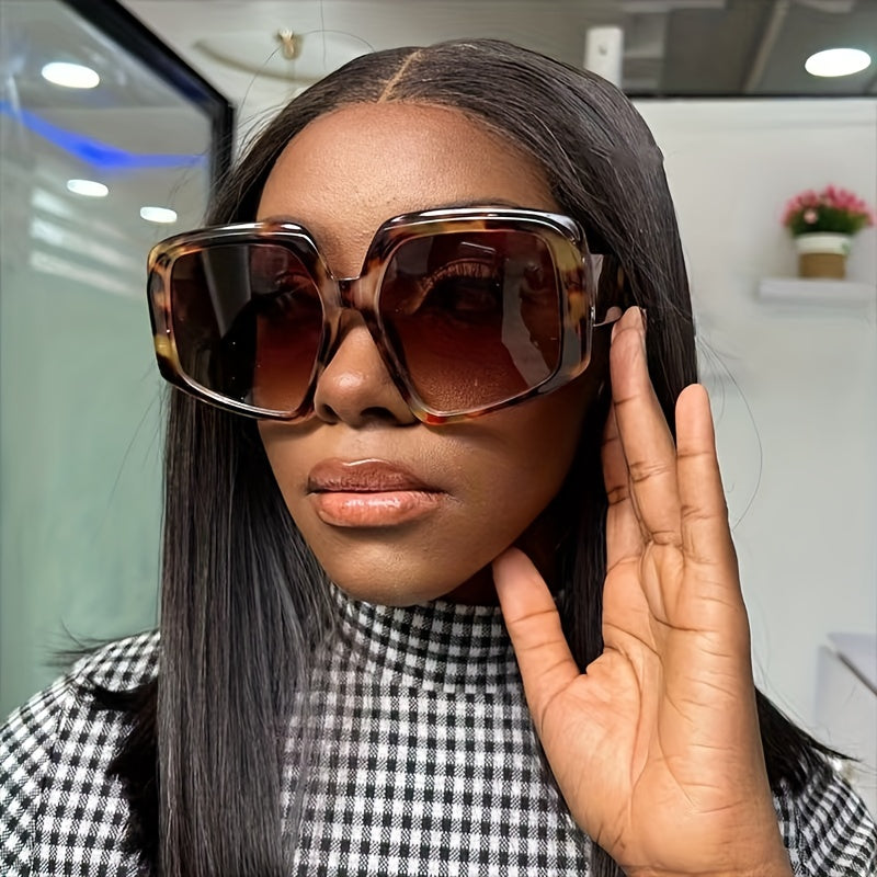 Oversized Cat Eye Sunglasses UV400 Anti Glare Mod Glasses