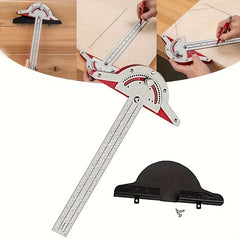 Woodworking Edge Measuring Ruler Protractor T square Woodworking Edge Ruler
