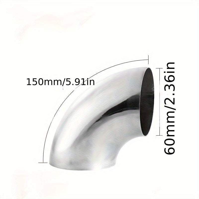 Stainless Steel Armrest Guard Rail Turning Head Thickened Rail Curved Pipe Head