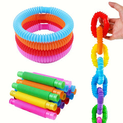 Colorful Telescopic Tube Toys for Kids 18 Festivals