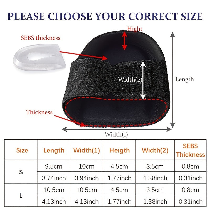 Breathable Heel Socks Gel Protective Cover Thermal Men