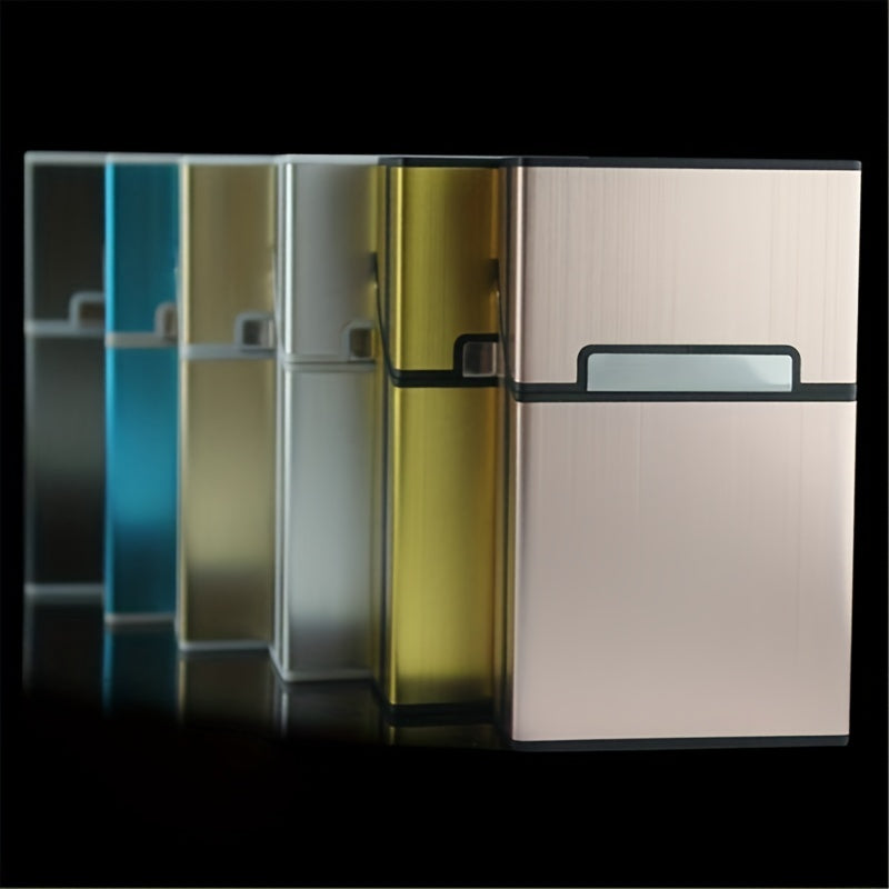 Aluminum Cigarette Case 20 Capacity Magnetic Buckle