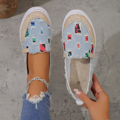 Women's Heighten Flat Skate Shoes Low Top Sneakers Casual Slip On Walking Shoes