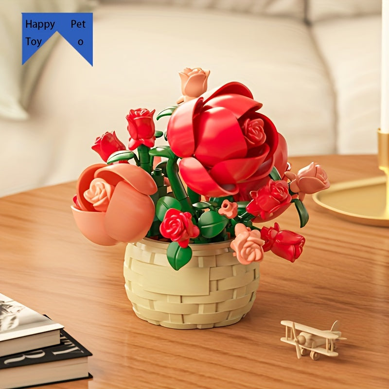 DIY Eternal Flower Puzzle Preserved Flowers in Various Colors