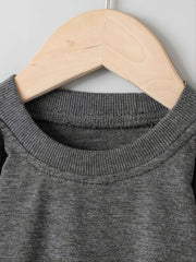 Girls Long Sleeve Off Shoulder Sweatshirt Spring Autumn