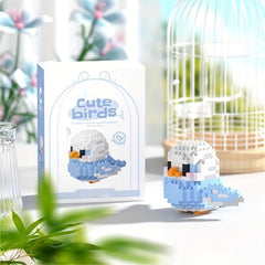 DIY Cartoon Bird Animal Building Blocks Assembly Toys