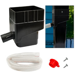 Rainwater Collection System Diverter Connector Kit Outdoor Garden Lawn