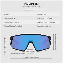 Vintage Square Frame Polarized Sunglasses UV400 Protection