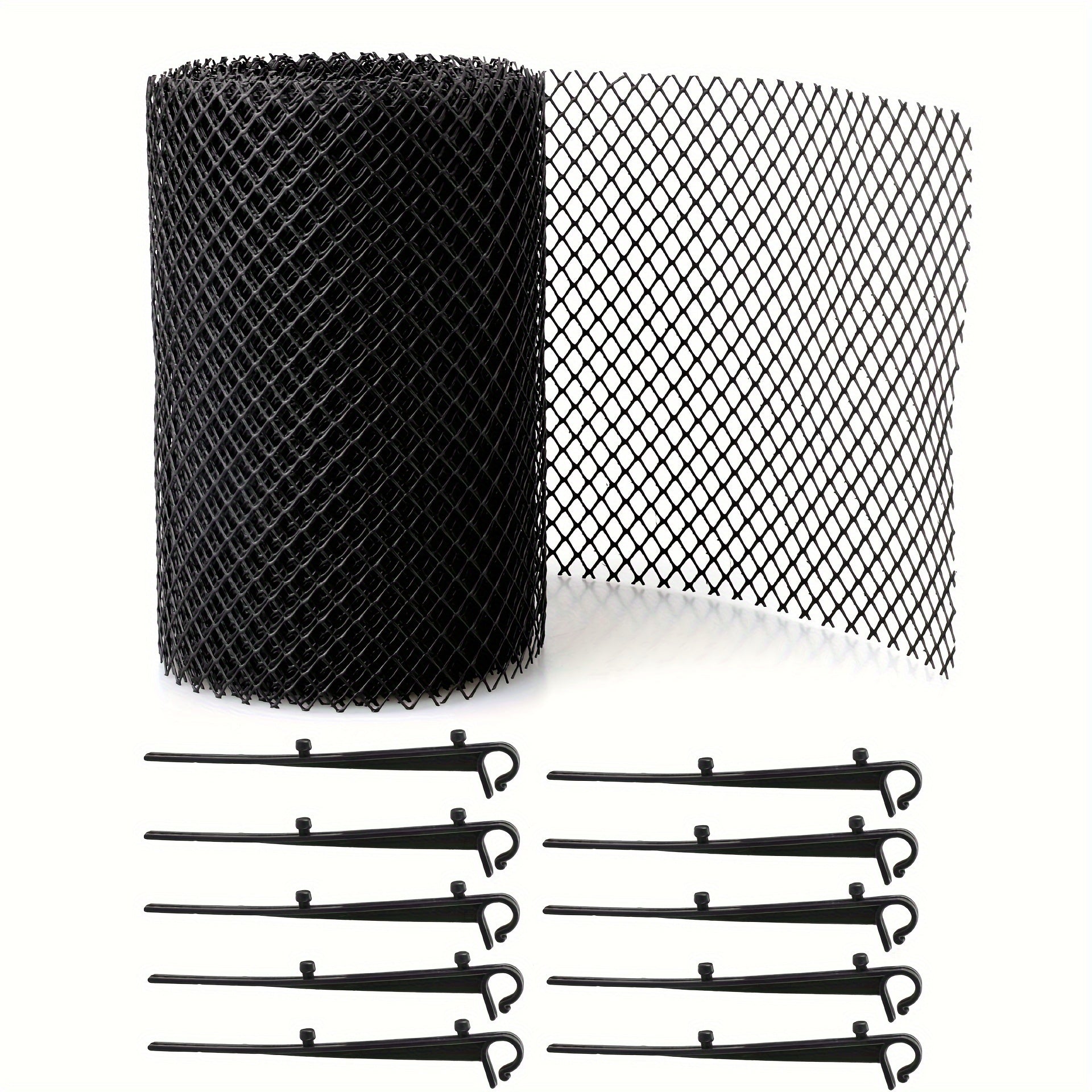 Eaves Net Gutter Net 6M Length 10 Ground Nails