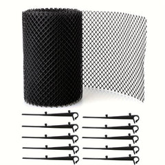 Eaves Net Gutter Net 6M Length 10 Ground Nails