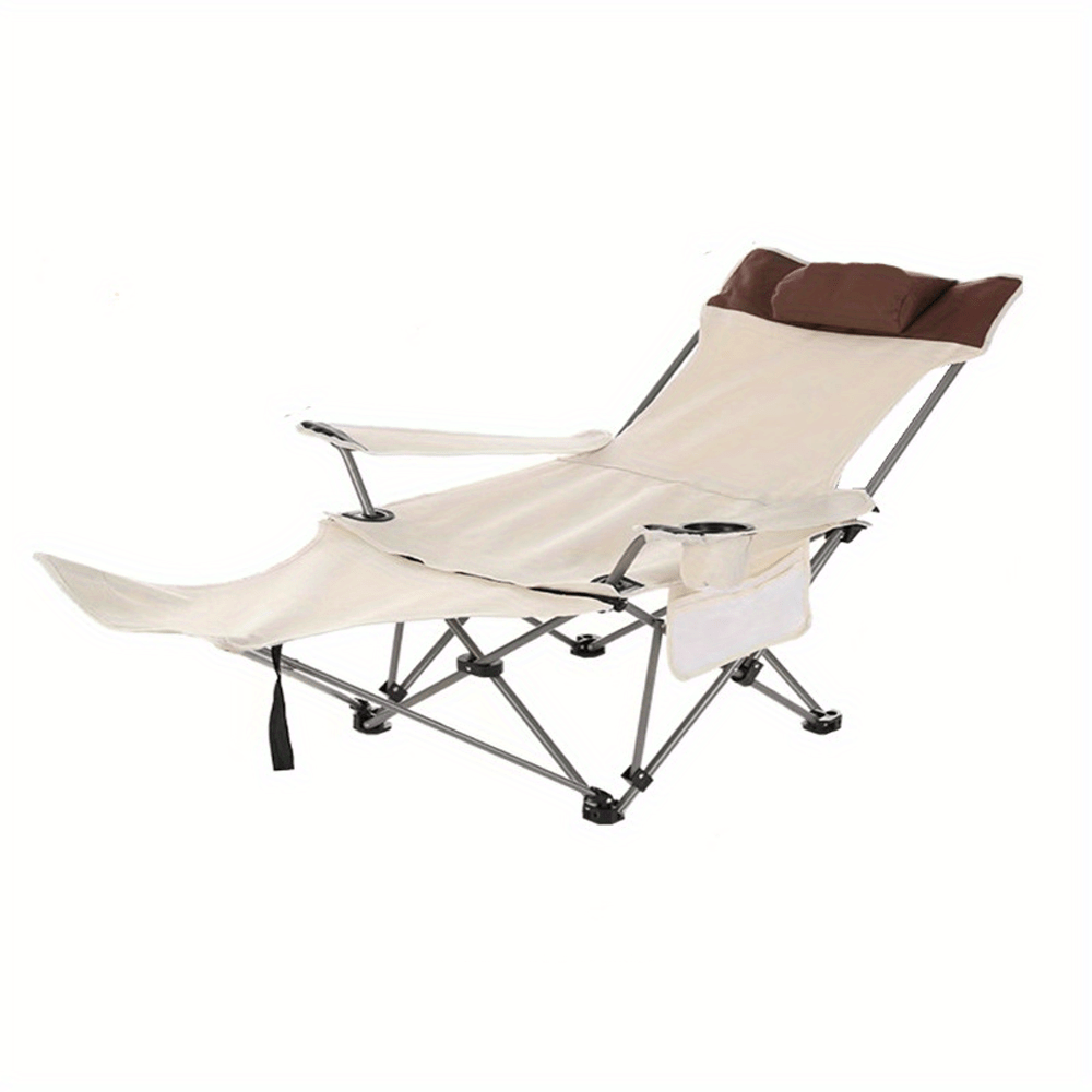 Folding Dual-use Recliner Chair for Outdoor Camping Fishing