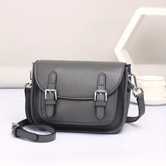 Women's Leather Crossbody Bag Large Capacity Shoulder Handbag with Strap