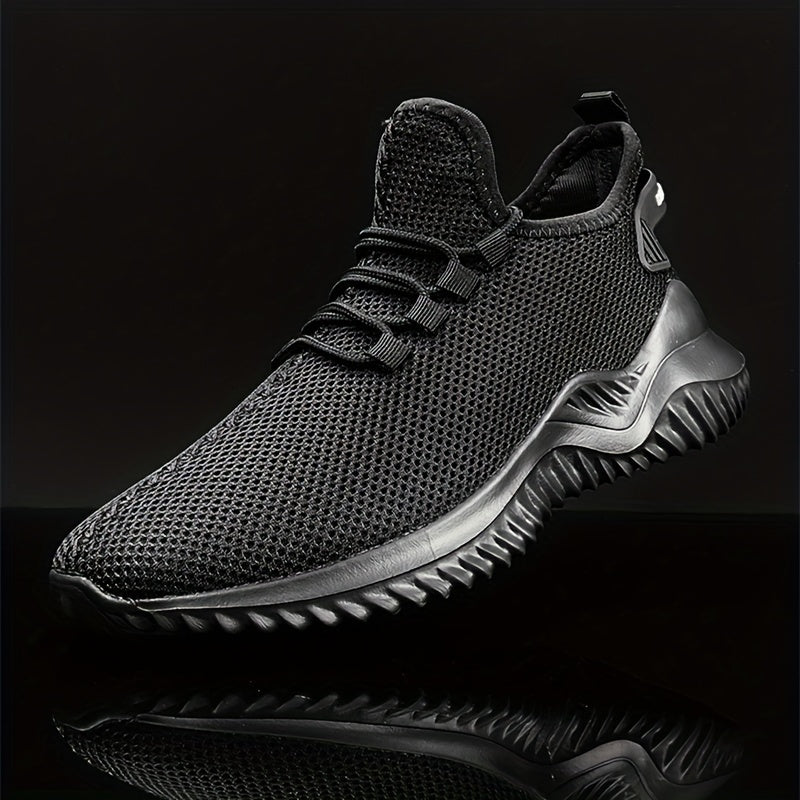 Men's Breathable Running Shoes Lightweight Non-slip Sneakers for Gym