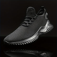 Men's Breathable Running Shoes Lightweight Non-slip Sneakers for Gym