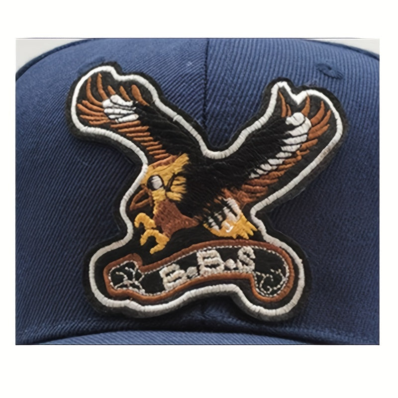 Eagle Embroidery Baseball Cap Unisex Hip Hop Sun Hat Adjustable