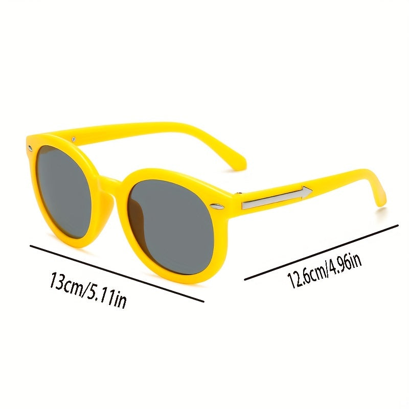 Kids Round Sunglasses UV Protection Outdoor Party Accessory