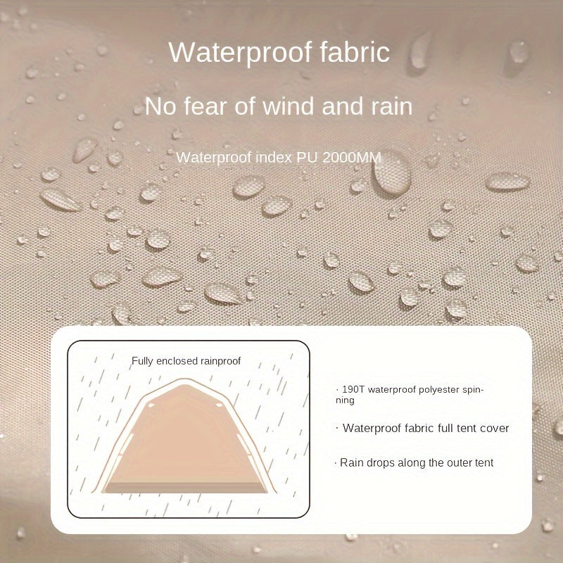 Automatic Quick Opening Tent Breathable Waterproof Easy Build for Camping